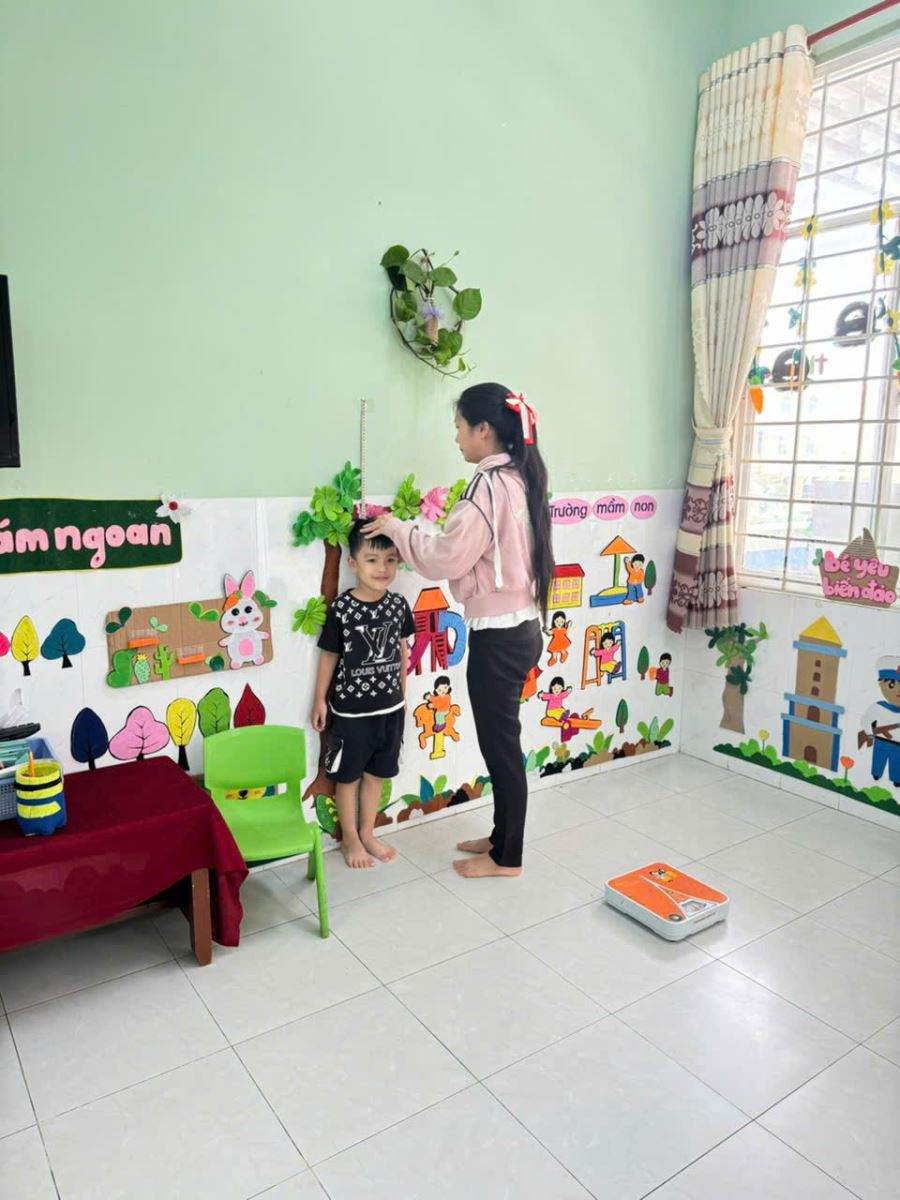 Kết quả cân đo tháng 3 năm học 2025-2026